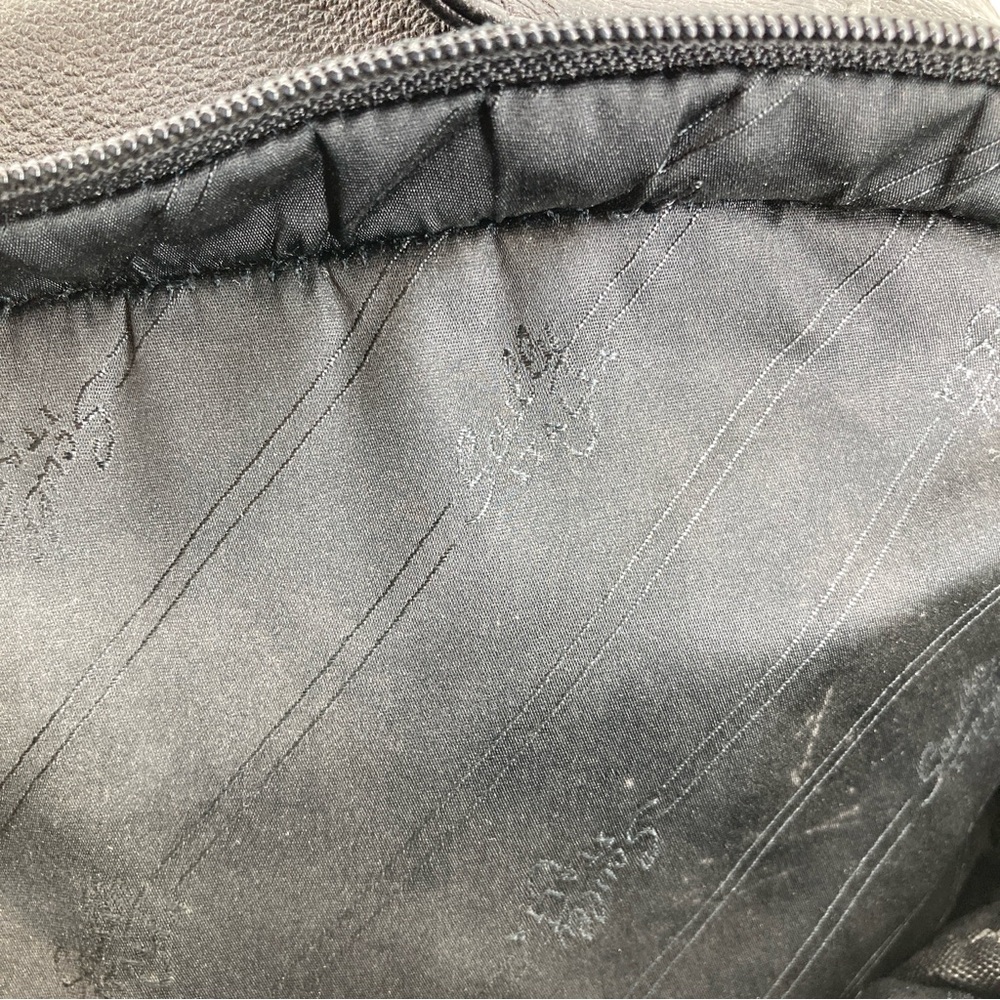 Vintage Scully Black Leather Large Shoulder Bag - Picture 10 of 14